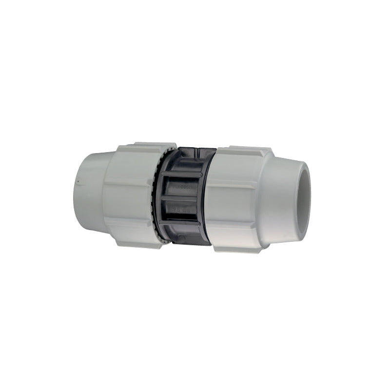 Plasson compression coupling for PE water pipe