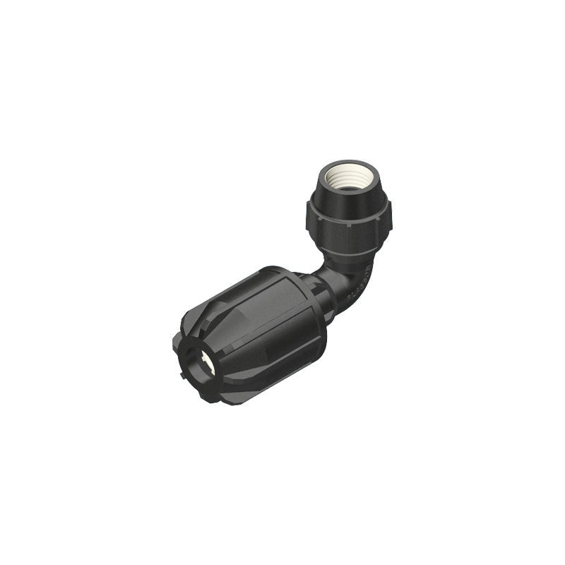 Plasson Plass4 universal 90-degree elbow for water pipe connections