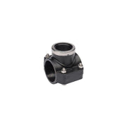 Plasson single outlet saddle with reinforcing ring and stainless bolts