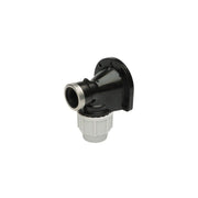 Plasson wall plate fitting for PE pipe connection