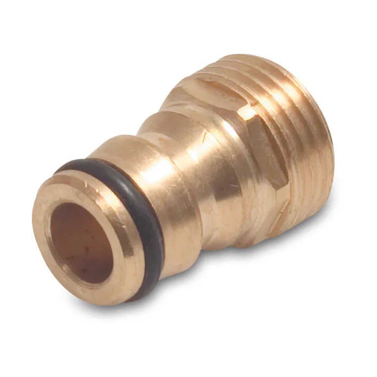 Profec brass 3/4-inch BSP male thread to male click connector