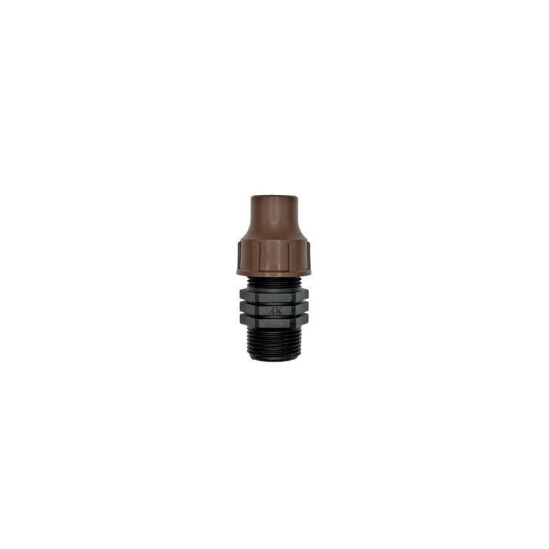 Rain Bird Lock Type Compression Male Adaptor ¾-inch