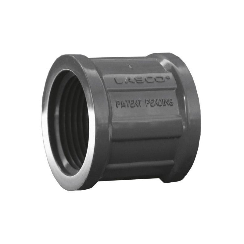 Rain Bird PVC manifold union coupling, 1-inch female x 1-inch female
