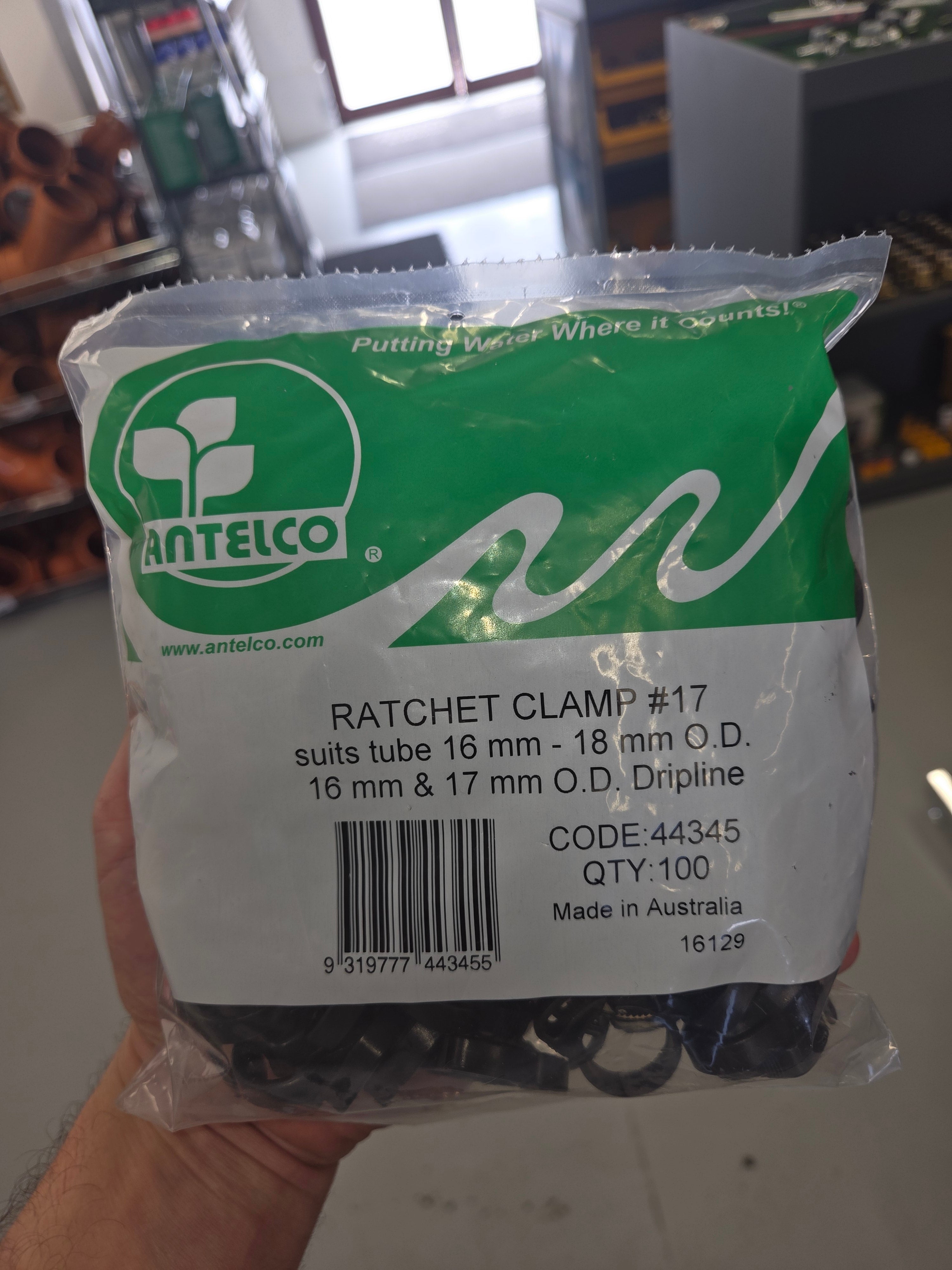Antelco Ratchet Clamp (Bag of 100)