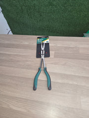 Double X-Pliers with Straight Long-Nose Jaw