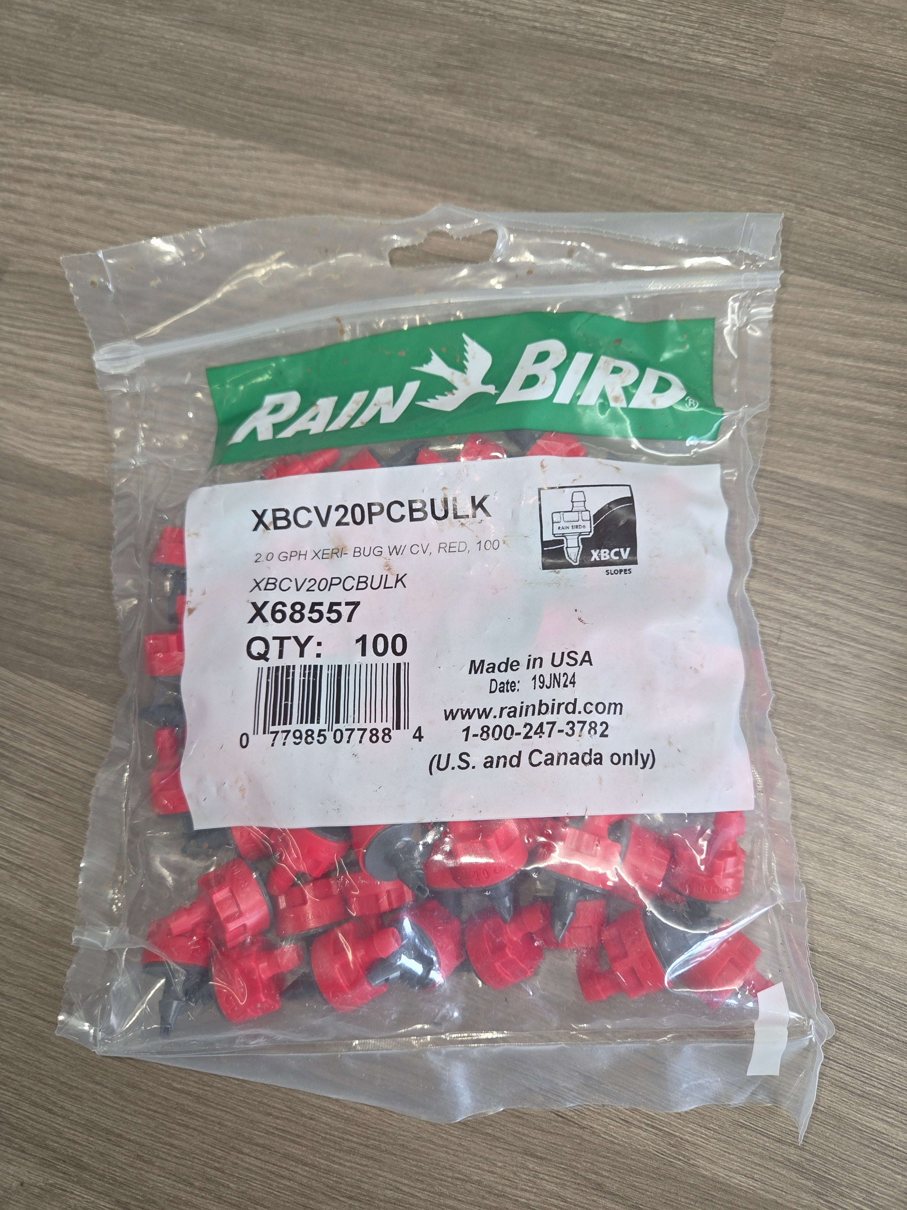 Rain Bird Xeri-Bug XB Emitter with Check Valve