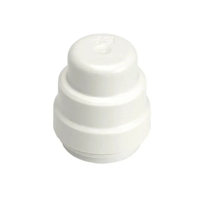 Speedfit 15 mm white push-fit stop end
