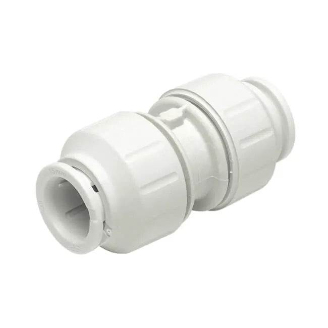 Speedfit 22 mm white equal coupler push-fit fitting