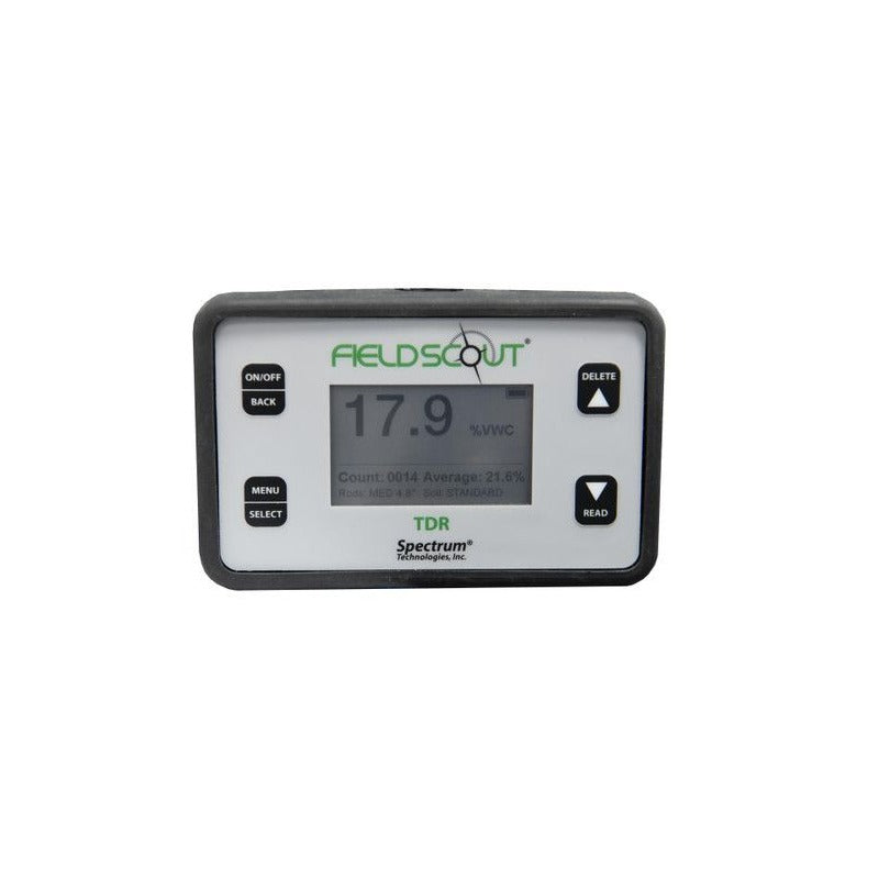 TDR 150 soil moisture meter display